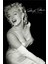 Siyah Beyaz Marilyn Monroe Kanvas Tablo 1