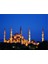 Sultanahmed Camii Gece Kanvas Tablo 1