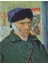 Kulağı Kesik Van Gogh Otoportre Kanvas Tablo 1
