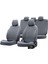 Chery Alia 2008-2011 Özel Üretim Koltuk Kılıfı Amsterdam Design Deri Füme 1