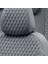Hyundai Getz 2002-2011 Özel Üretim Koltuk Kılıfı Amsterdam Design Deri Füme 5