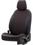 Mazda 3 2009-2013 Özel Üretim Koltuk Kılıfı Amsterdam Design Deri Siyah - Kırmızı 2