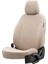 Seat Toledo 1999-2005 Özel Üretim Koltuk Kılıfı Amsterdam Design Deri Bej 2