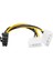 AoGo PCIE 8 Pin Molex Güç Kablosu 1