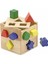Melissa And Doug Ahşap Küp Şekil Bulmaca 1