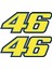 Rossi - 46 Motorcu Sticker - 14177 1