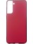 - Samsung Galaxy S21 Plus - Kılıf Mat Soft Premier Silikon Kapak - Mürdüm 1