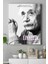 Einstein Bilimsel Kanvas Tablo 21 x 30 cm 1