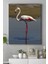 Flamingo Hayvan Kanvas Tablo 21 x 30 cm 1