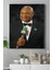 George Foreman Dövüş Kanvas Tablo 2 21 x 30 cm 1