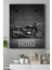 Motorbike Motorsiklet Kanvas Tablo 21 x 30 cm 1