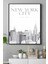 New York Manzara Kanvas Tablo 21 x 30 cm 1