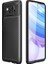 Xiaomi Poco X3 NFC Kılıf Karbon Dizayn Silikon Siyah 1