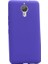 General Mobile GM5 Plus Kılıf Premier Silikon+Nano Glass Koruyucu Mor 1