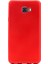 Samsung Galaxy C9 Pro Kılıf Premier Silikon+Nano Kırmızı 1