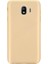 Samsung Galaxy J4 Kılıf Premier Silikon İpeksi Dokunuş Gold 1