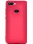Xiaomi Redmi 6 Kılıf Premier Silikon Esnek Koruma+Nano Glass Kırmızı 1