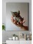 Kedi Hayvan Kanvas Tablo 4 21 x 30 cm 1