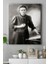 Marie Curie Bilimsel Kanvas Tablo 21 x 30 cm 1