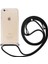 Apple iPhone 7 Kılıf Boyna Askılı Ayarlanabilir Sİlikon Siyah 1
