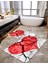 Kalp Desenli 2'li Banyo Paspas Seti TLAHMP-064 1