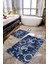 Modern Desenli 2'li Banyo Paspas Seti TLAHMP-259 1