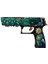Ahşap CS-GO See Ya Later P250 Lastik Atar Oyuncak Tabanca 1