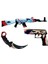 Ahşap CS-GO AK-47 Tüfek P250 Tabanca Karambite Oyuncak Set 4007 1