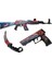 Ahşap CS-GO AK-47 Tüfek P250 Tabanca Karambite Oyuncak Set 4008 1