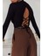 Siyah Sırtı Bağlamalı Bluz 1KXK2-44706-02 3