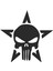 Yıldız Punisher Sticker - 13081 1
