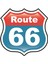 Route 66 Motorcu Sticker - 14103 1