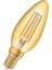 - Vintage 1906 LED Classic 4.5W-36W Sarı Işık E14 Duy Mum Rustik Filamentli Ampul 4 Adet 4