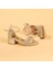 Kiko 761 Çatlak Günlük Kız Çocuk 3 cm Topuk Sandalet Ayakkabı 1