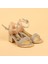 Kiko 761 Çatlak Günlük Kız Çocuk 3 cm Topuk Sandalet Ayakkabı 3