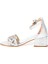 Kiko 763 Çatlak Günlük Kız Çocuk 3 cm Topuk Sandalet Ayakkabı 3