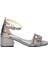 Kiko 763 Çatlak Günlük Kız Çocuk 3 cm Topuk Sandalet Ayakkabı 2