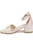 Kiko 768 Kum Cilt Günlük Kız Çocuk 3 cm Topuk Sandalet Ayakkabı 5