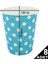 Puanlı Karton Bardak, Mavi - 8 Adet 3