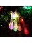 Güneş Enerjili 30 LED Rgb Su Damlası Çok Renkli Solar Bahçe Aydınlatması LED Lamba 4