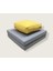 Kabuk Dolgulu 40X40X12 cm Kare Meditasyon Minderi - 60X120X5 Meditasyon Yatağı - Ikili Set 2