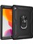 Apple iPad 10.2 (8. Nesil) Kılıf Çift Katmanlı Yüzüklü Manyetik Vega Kapak Siyah 1