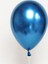 Krom Balon - Mavi - Metalik Balon 1
