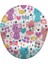 Kediler Oval Bilek Destekli Mouse Pad 1