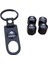 Renault Metal Sibop Kapağı Anahtarlık Set 1