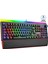 KB-R97 X-Tracer Mekanik Rgb Aydınlatmalı Blue Switch Gaming Oyuncu Klavye 1