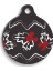 Christmas Serisi Globe Yuvarlak Kedi ve Köpek Künyesi Small: 2,5 Cm. 1