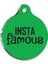 Instagram Ünlüsü Kedi Köpek Künyesi Small 2,1 x 3,1 cm 1