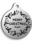 Christmas Serisi Merry Xmas To You Yuvarlak Kedi ve Köpek Künyesi Large: 3,8 Cm. 1