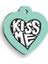 Kiss Me Kalp Kedi ve Köpek Künyesi Medium: 3,2 x 3,5 Cm. 1